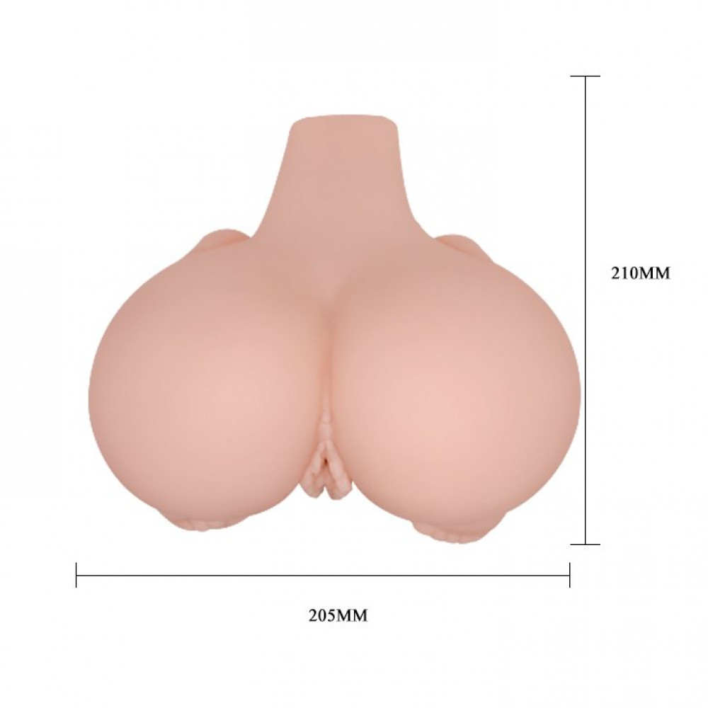  - Мастурбатор с двойной вибрацией и двумя входами Crazy Bull BM-009115Z-1 7