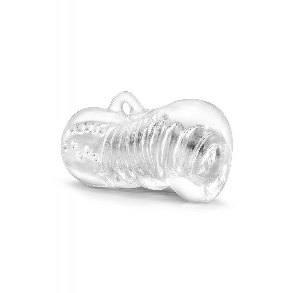 Разное - Мастурбатор с ручкой M FOR MEN HAND TOOL CLEAR 1