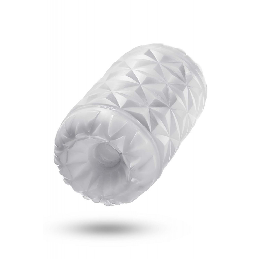 Мастурбаторы без вибрации - Мастурбатор самосмазывающийся Blush Rize белый, 10.1 см 1