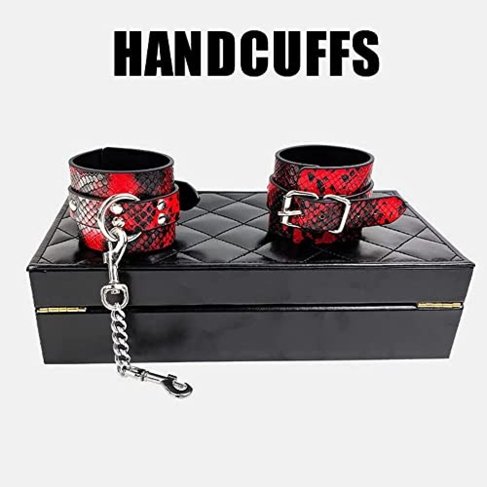 БДСМ игрушки - Набор бдсм DS Fetish Lanwan Restraints Kit в чемодане 10 предметов 1