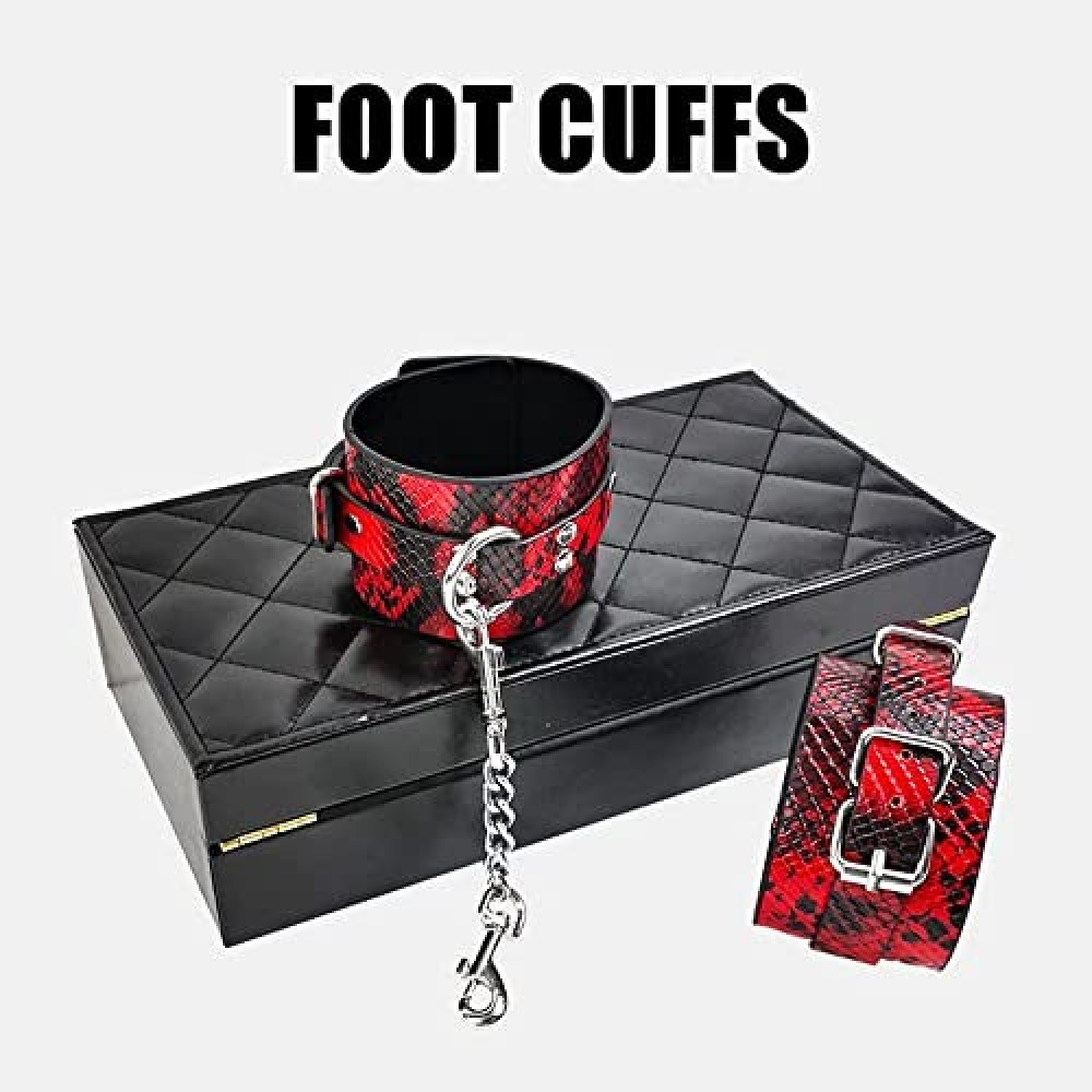 БДСМ игрушки - Набор бдсм DS Fetish Lanwan Restraints Kit в чемодане 10 предметов 2