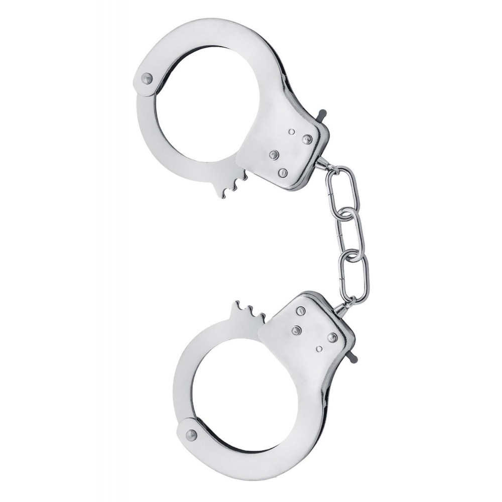 Наручники и ограничения - Наручники Blush Temptasia с ключами, серебристые, 27 см 2