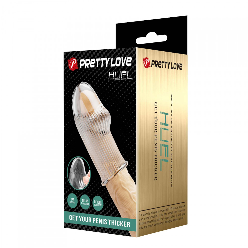  - Насадка стимулююча Pretty Love - Huel Clear, BI-026292M 7