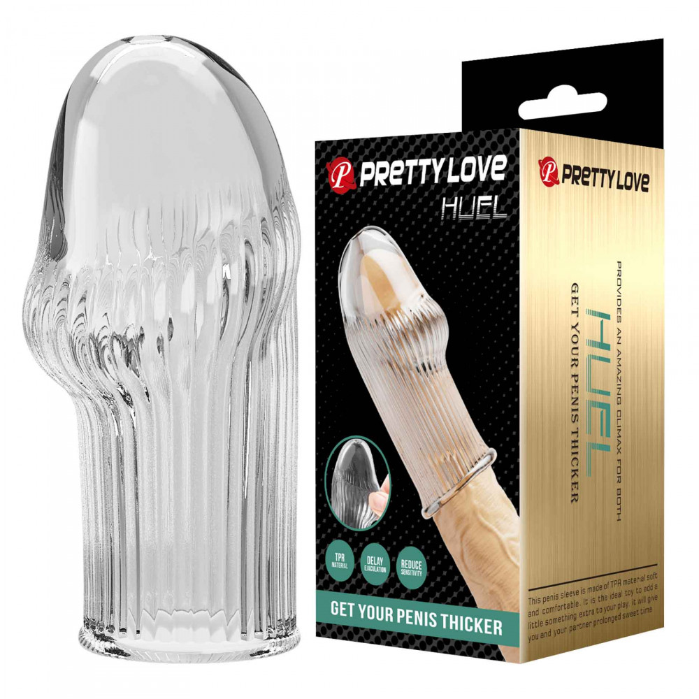  - Насадка стимулююча Pretty Love - Huel Clear, BI-026292M