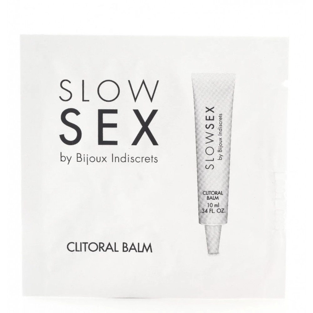 - ПРОБНИК Кліторальний бальзам CLITORAL BALM Slow Sex Bijoux Indiscrets, 2 мл