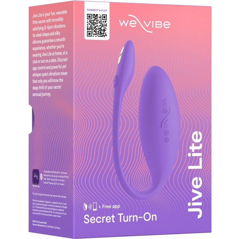  - Смарт-вибратор для пар We-Vibe Jive Lite, фиолетовый 14