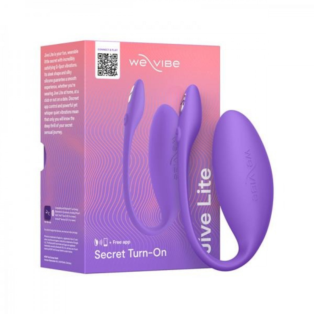  - Смарт-вибратор для пар We-Vibe Jive Lite, фиолетовый