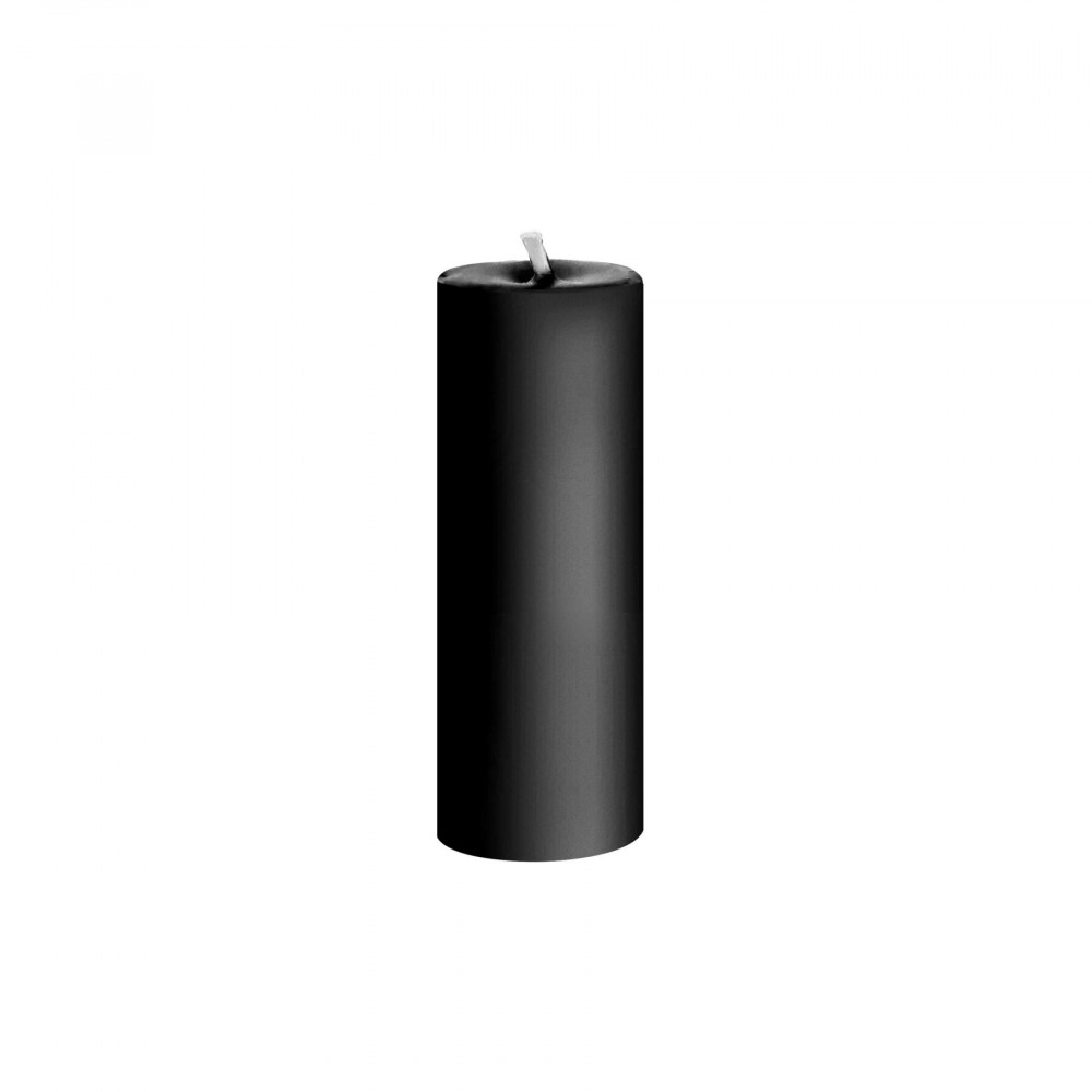 БДСМ аксессуары - Черная свеча восковая Art of Sex низкотемпературная S 10 см 1