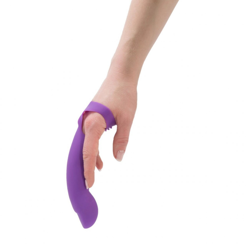Дилдо - Насадка на палец Simple&True Extra Touch Finger Dong Purple 2