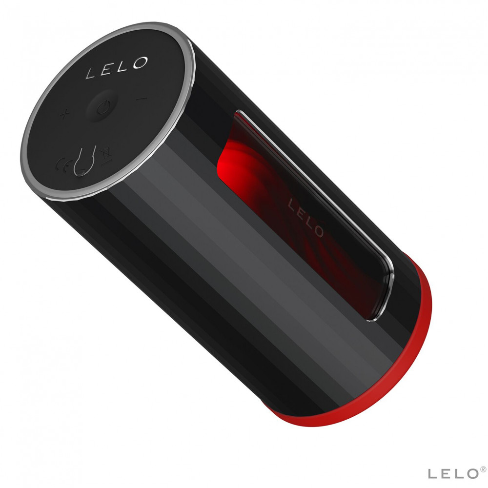 Мастурбаторы с вибрацией - Смарт мастурбатор LELO F1S V2 Red, вибрации, технология SENSONIC, игра в приложении 1