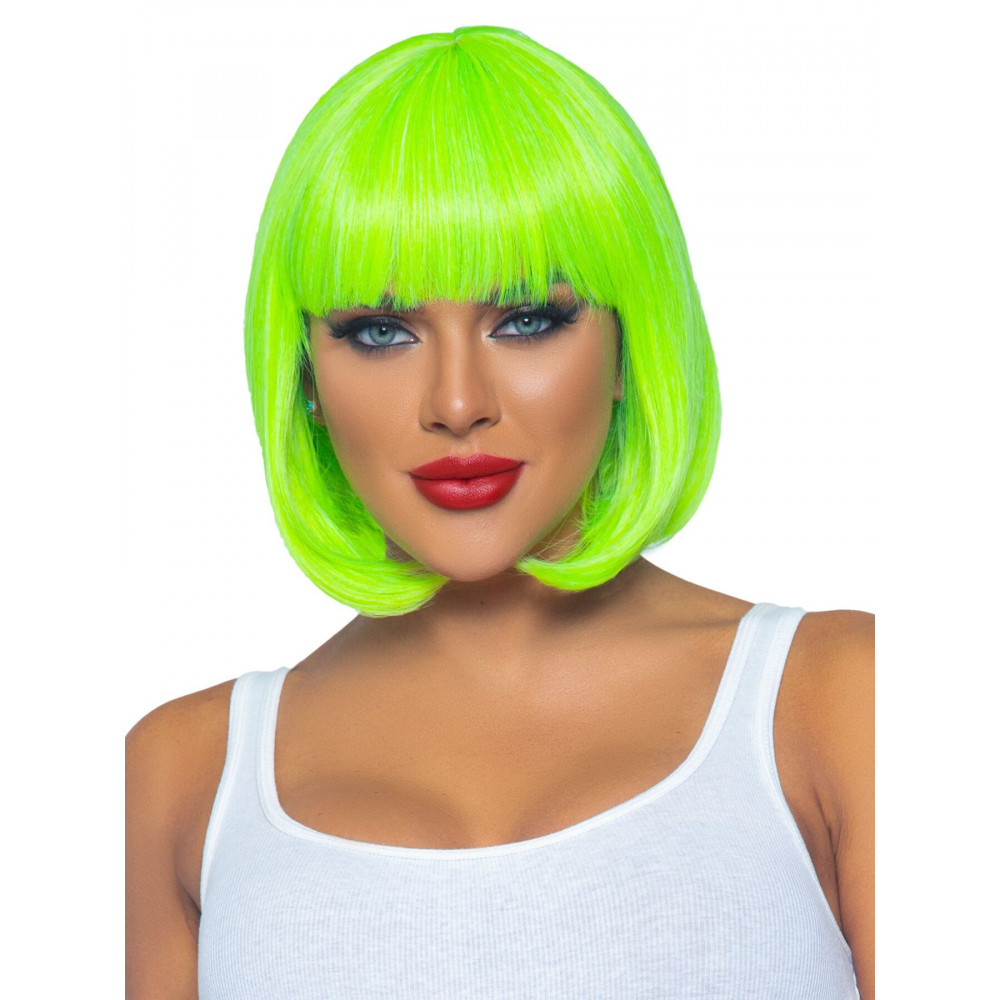 Разное - Парик Leg Avenue 12″ Neon short bob wig Neon Green