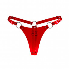 Трусики классические Feral Feelings - String Bikini Red Trasparent