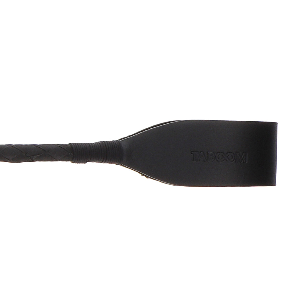 БДСМ игрушки - Стек с петлей на рукояти Taboom черный, 58 см 2