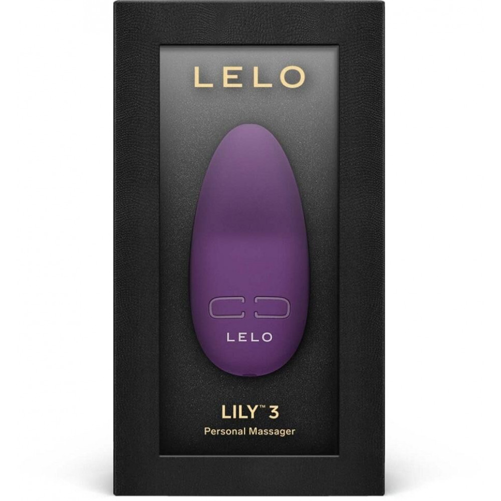 Клиторальный вибратор - Вибратор LELO Lily 3 Dark Plum 4