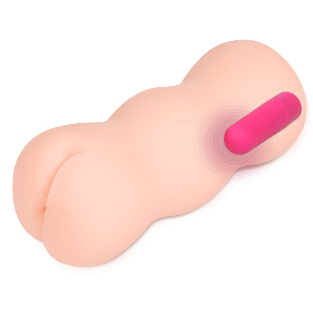 Мастурбаторы с вибрацией - Мастурбатор-попка Kokos Tong-ggo-2 Vibe, упругий, несквозной