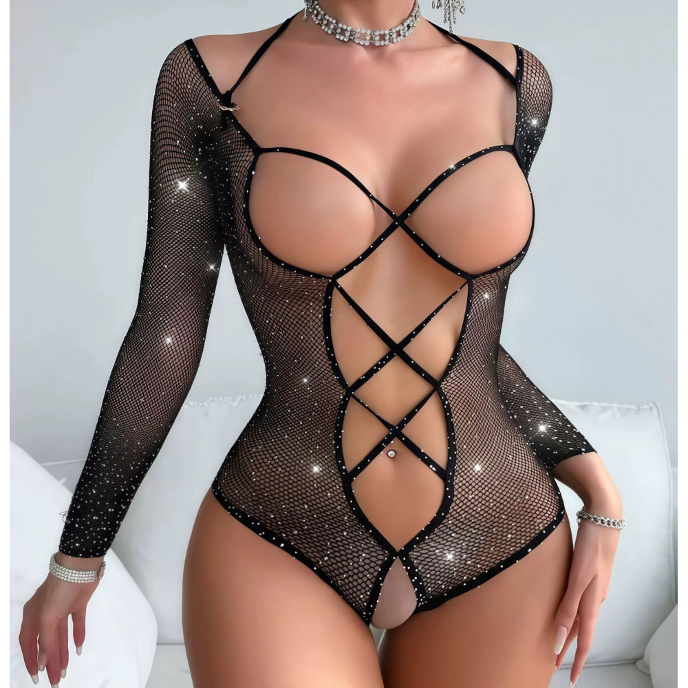 Бодистокинг - Бодистокинг JSY WW7203 Black One Size