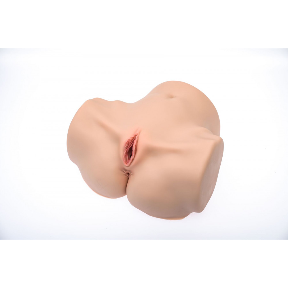 Мастурбатори без вібрації - Мастурбатор-півторс Naked Factory LAURA, вагіна + анус, дуже реалістичний, наскрізний 10