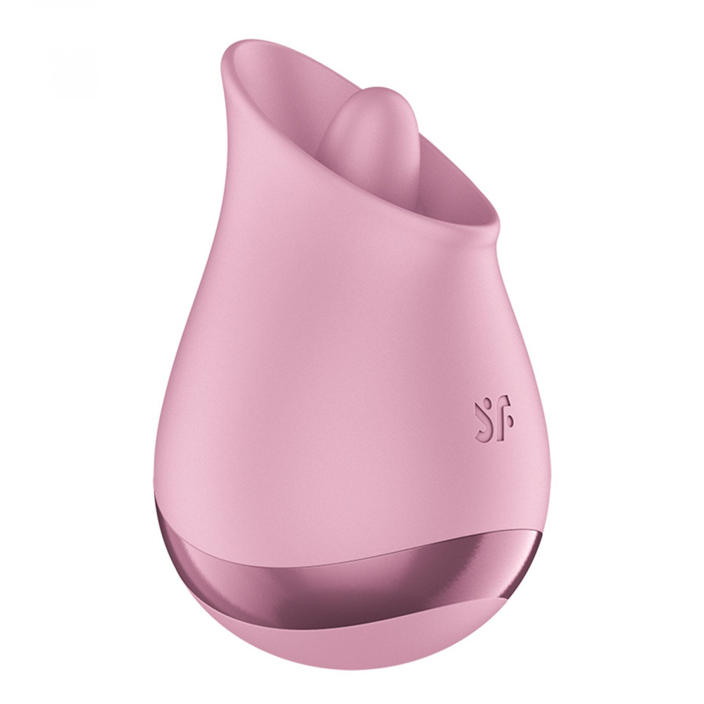 Вібропулі та міні-вібратори - Вібростимулятор для клітора Satisfyer Tongue Player з язичком