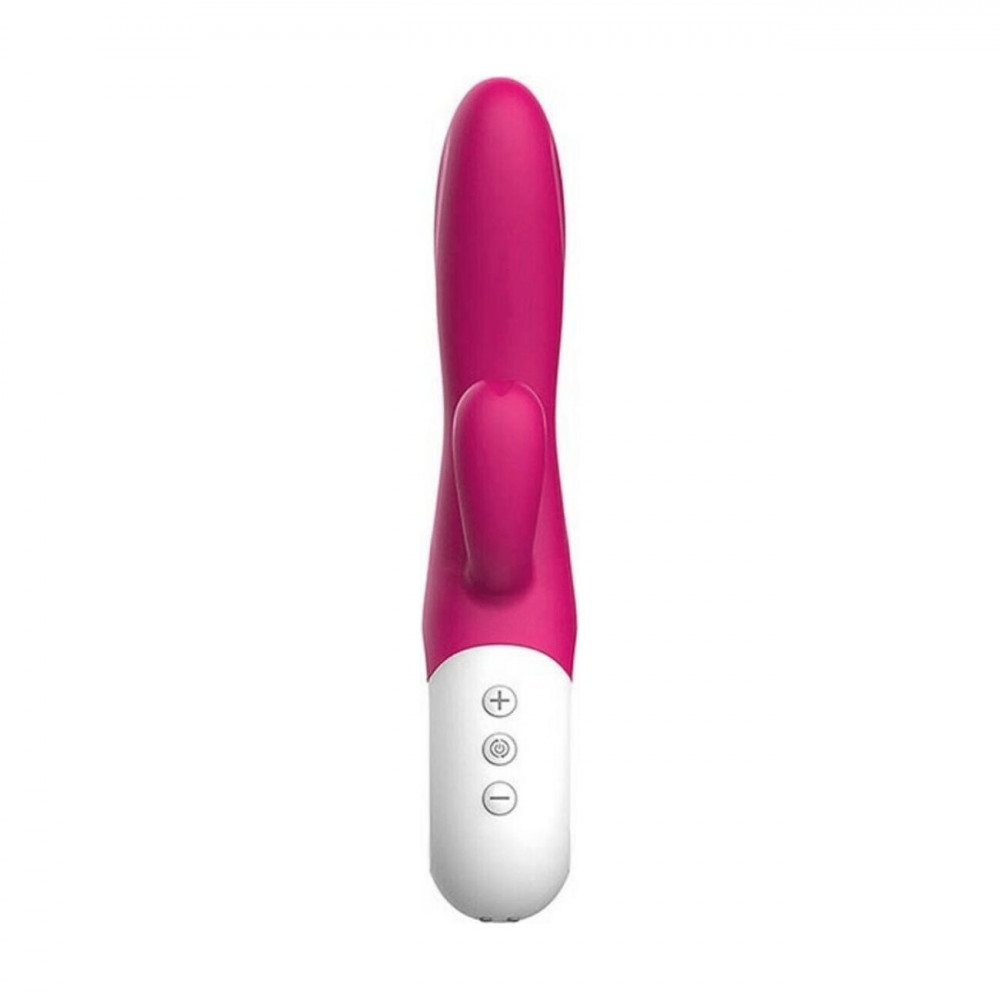 Вибратор-кролик - Вибратор-кролик Liebe Bend It Plus Rechargeable Cerise, гибкий, 2 мотора, 10 режимов 3
