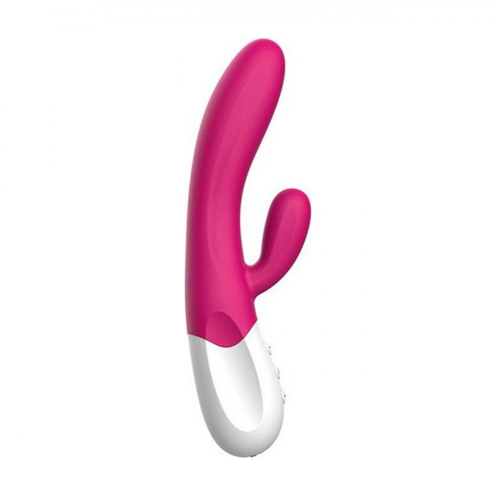 Вибратор-кролик - Вибратор-кролик Liebe Bend It Plus Rechargeable Cerise, гибкий, 2 мотора, 10 режимов 1