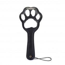 Паддл в виде кошачьей лапки Liebe Seele Round Paddle Black/White