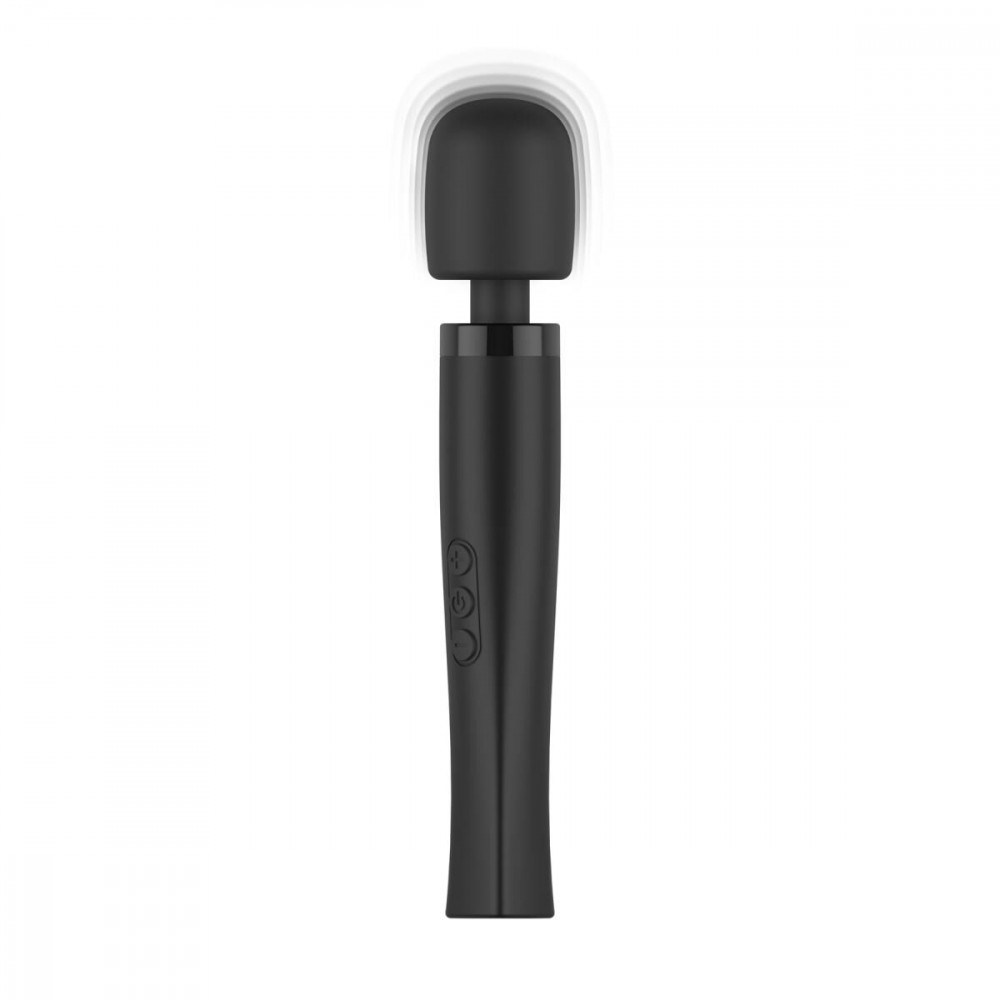 Для LGBTQ+ - Вібромасажер MyMagicWand - Wand Massger Large Black 1