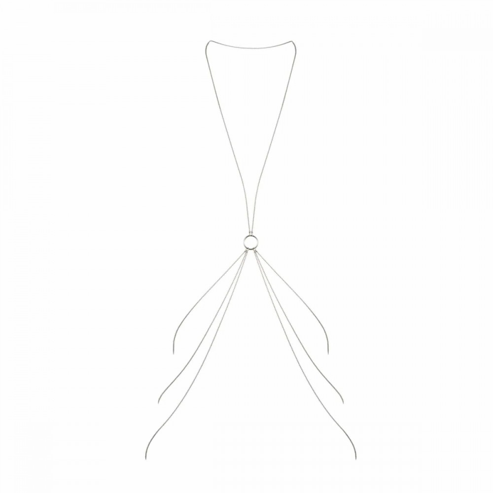 Різне - Ланцюжок для тіла Bijoux Indiscrets Magnifique 8 Body Chain — Silver 2