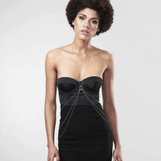 Ланцюжок для тіла Bijoux Indiscrets Magnifique 8 Body Chain — Silver