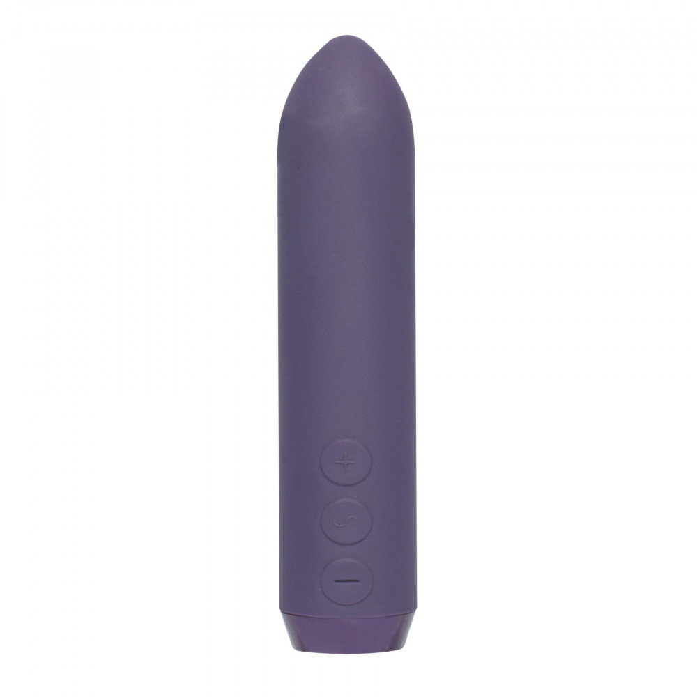 Клиторальный вибратор - Минивибратор Je Joue - Classic Bullet Vibrator Purple с глубокой вибрацией и фиксацией на палец