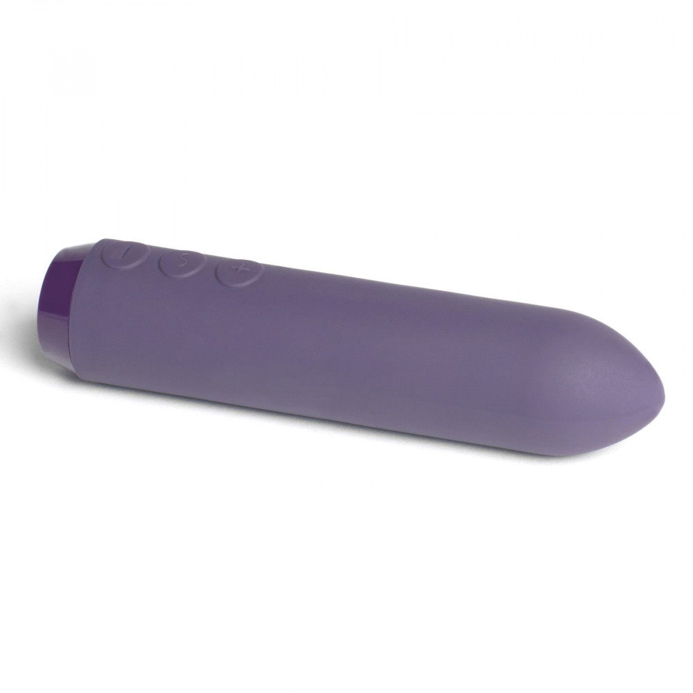 Клиторальный вибратор - Минивибратор Je Joue - Classic Bullet Vibrator Purple с глубокой вибрацией и фиксацией на палец 7