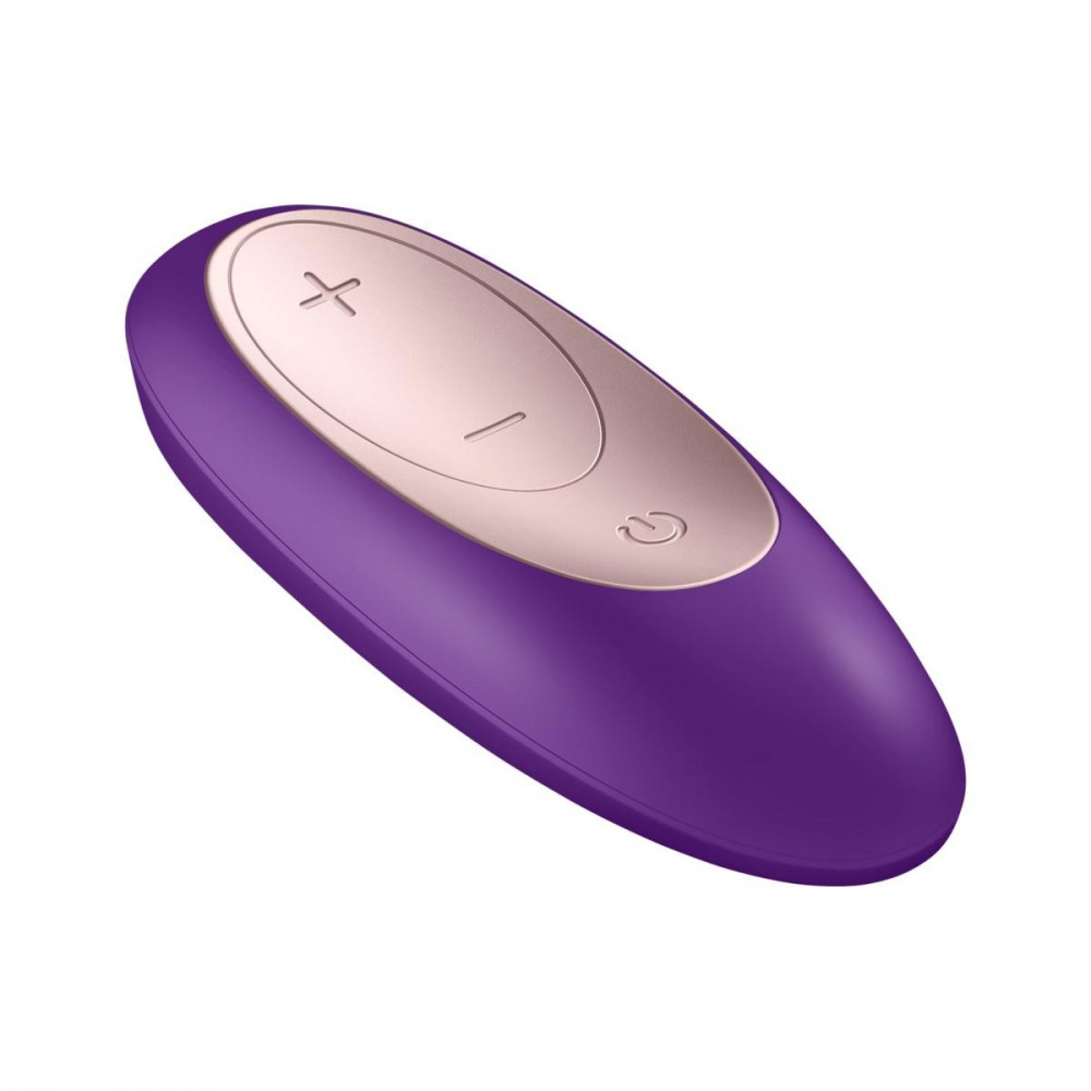 Разное - Вибромассажер для пар Satisfyer Partner Plus Remote Couple's, фиолетовый 4
