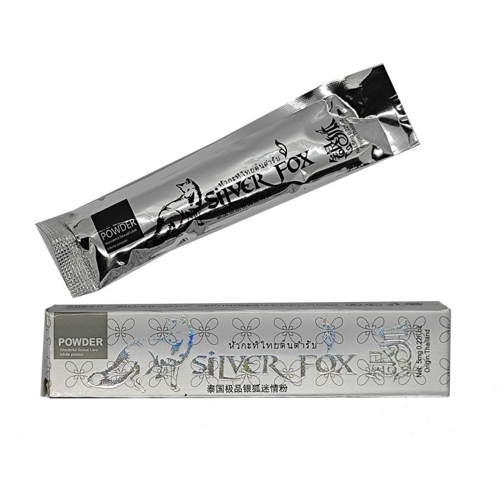 Разное - Возбуждающий порошок для женщин Silver Fox (цена за 1 стик) 1