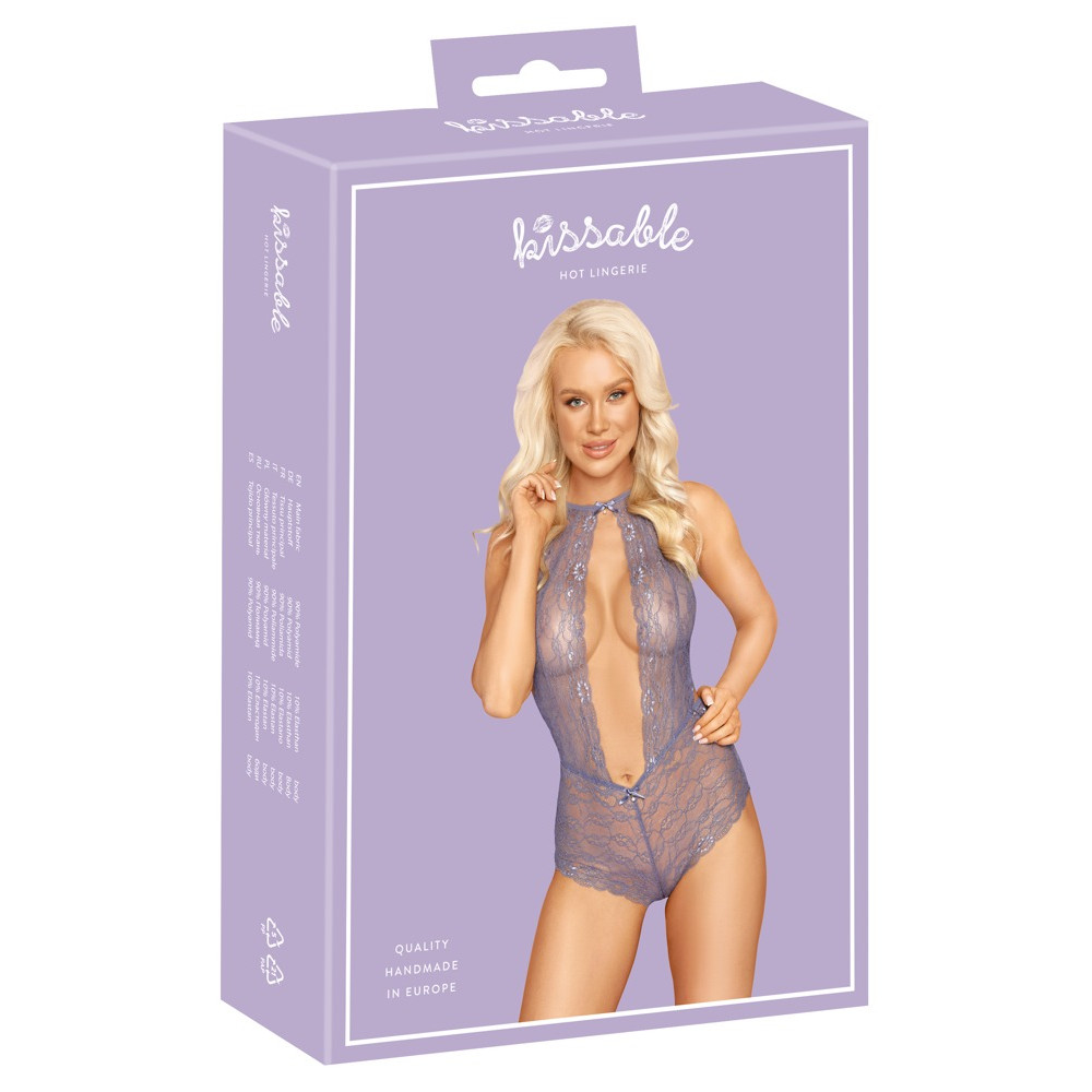 Эротическое белье - Боди с вырезом Body Lace S/M 2