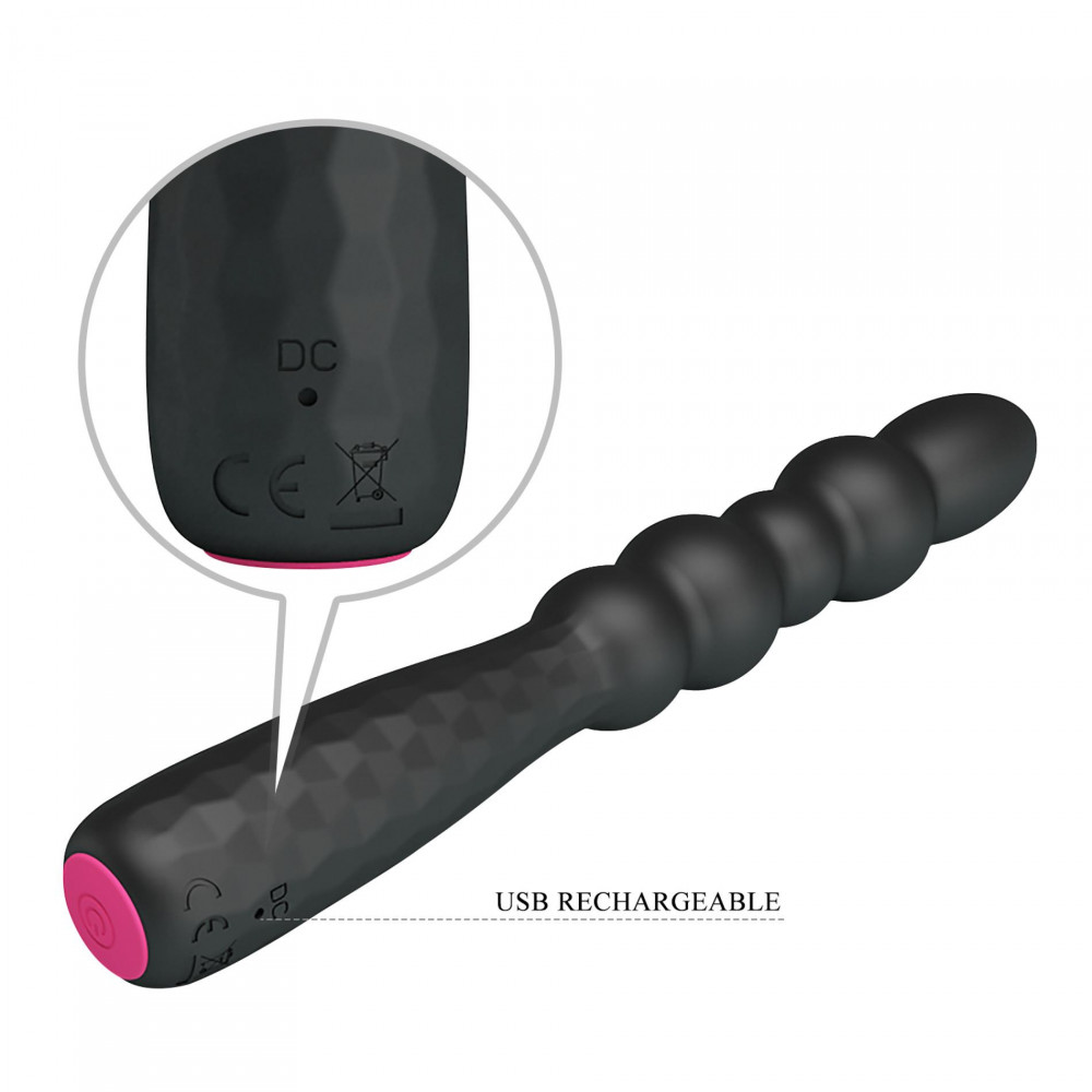 Різне - Гнучкий вібростимулятор MR PLAY - Bendable Vibrating Anal Plug, BI-014758-1-MR 7