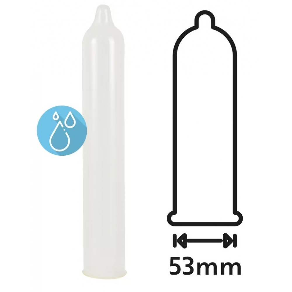 Різне - Гладкі презервативи у рясному мастилі Secura - Extra Wet, №1 2