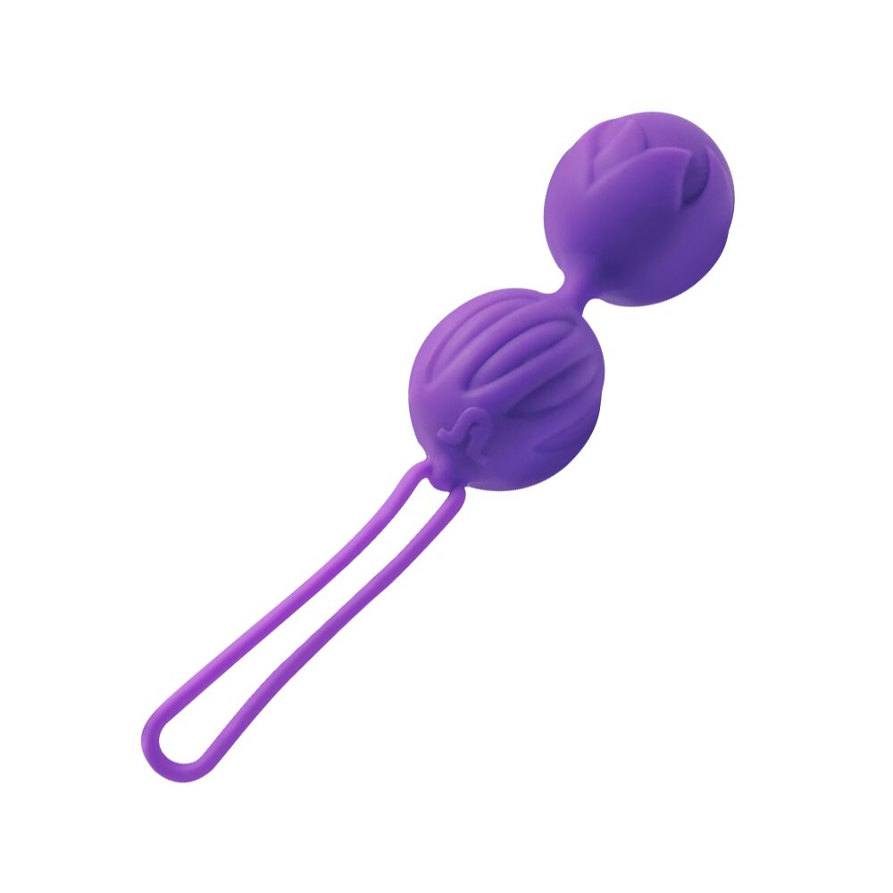 Вагинальные шарики - Вагинальные шарики Adrien Lastic Geisha Lastic Balls BIG Violet (L), диаметр 4см, вес 90гр