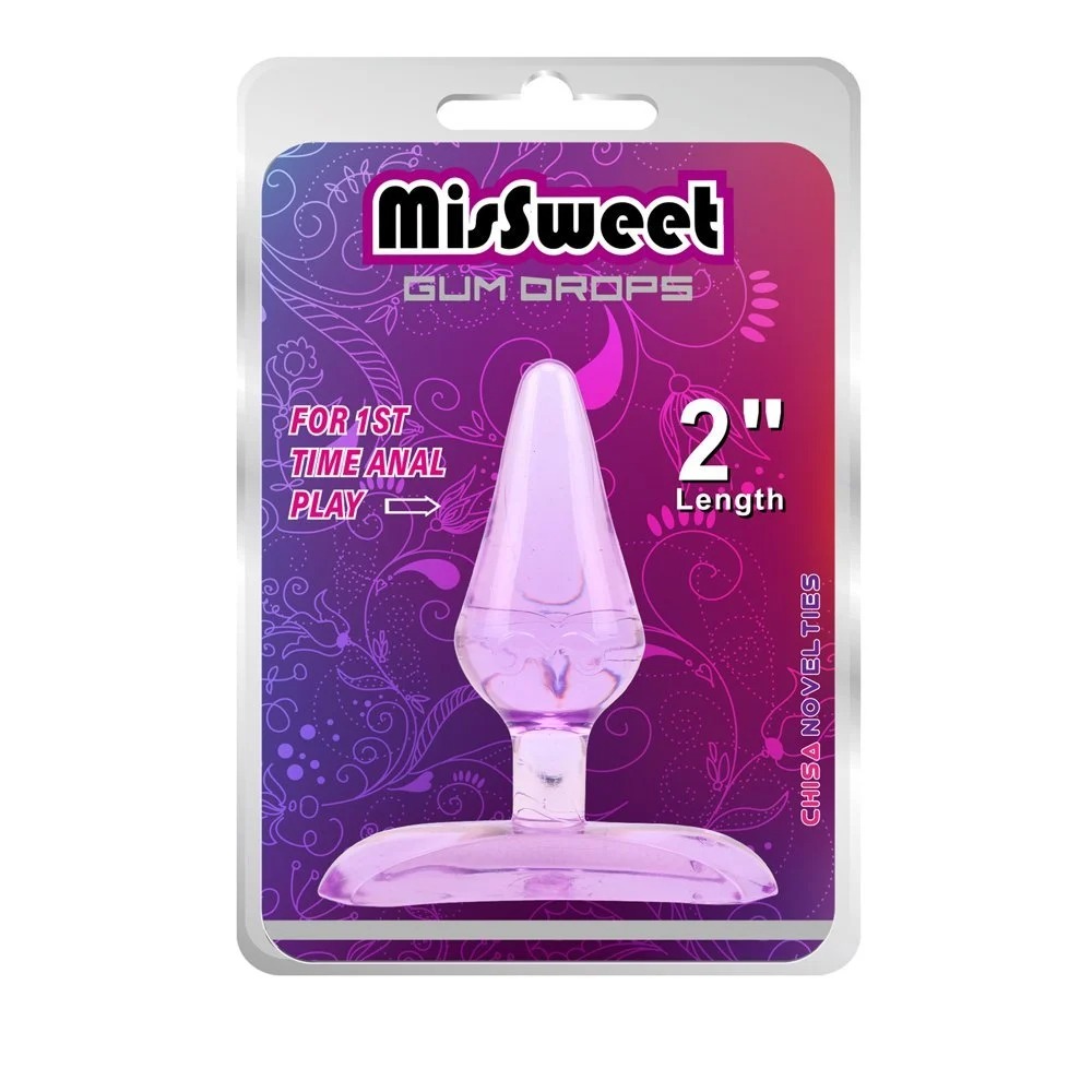 Секс игрушки - Анальная пробка 7 см / 2,5 см Chisa MisSweet Gum Drops 2