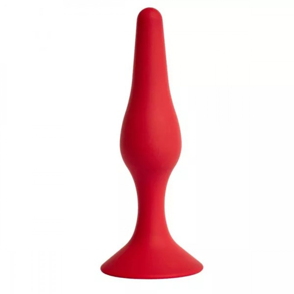 Секс игрушки - Анальная пробка Loveshop 10,5 см RED