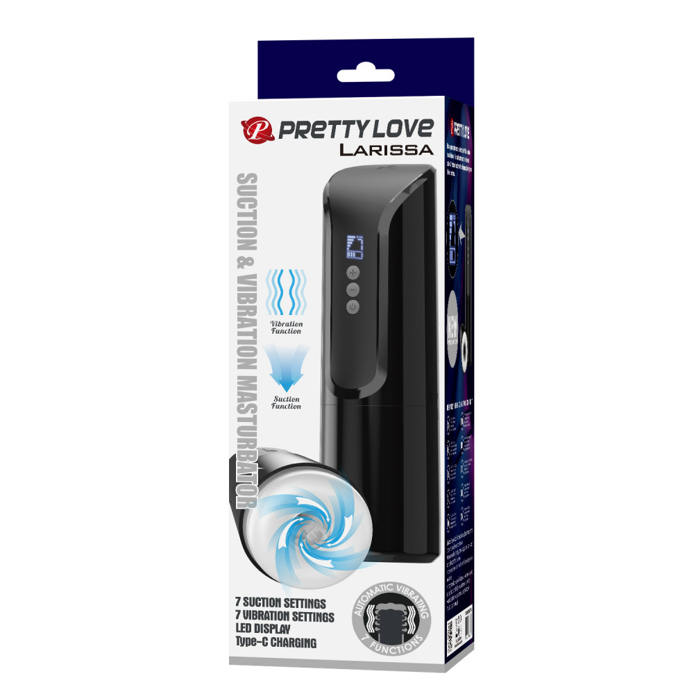  - Автоматический мастурбатор с режимом фрикций PRETTY LOVE - Larissa, BM-00900T98Q 11