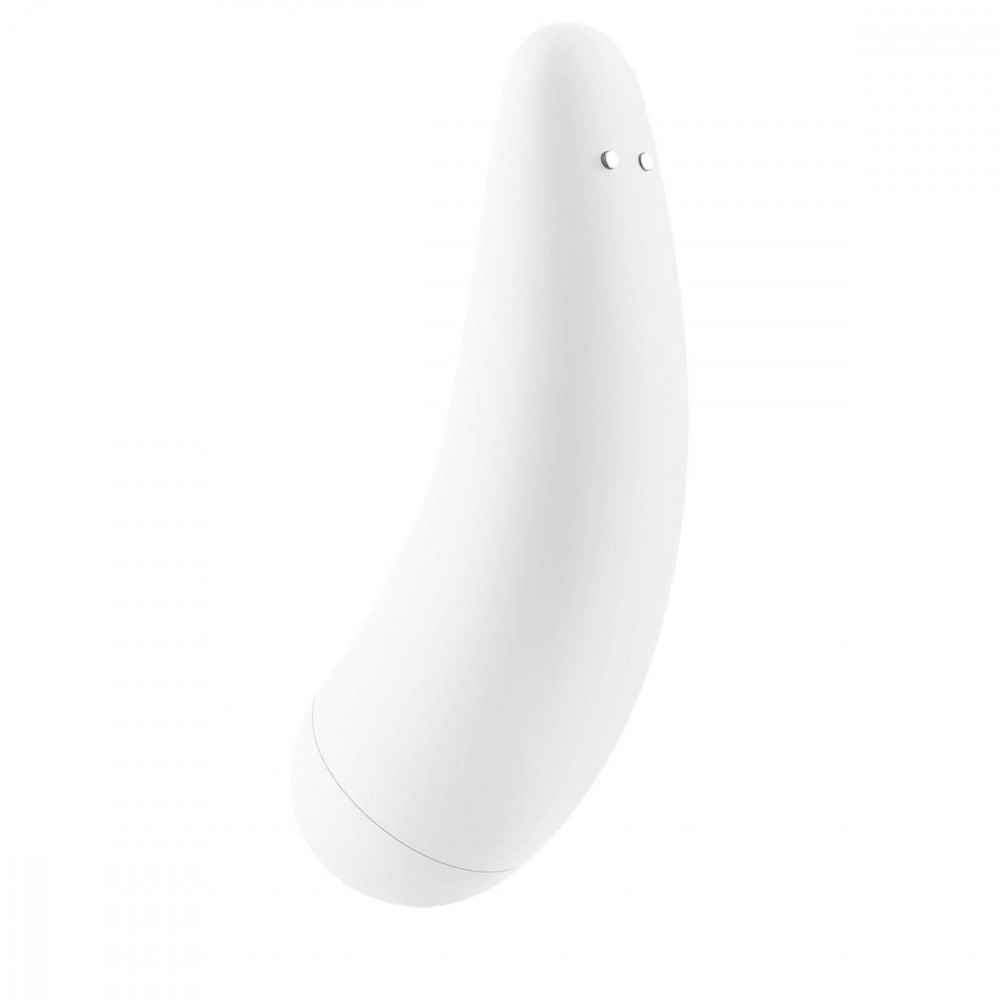 Вибропули и мини-вибраторы - T360113 Бесконтактный стимулятор клитора SATISFYER CURVY2+ WHITE 2