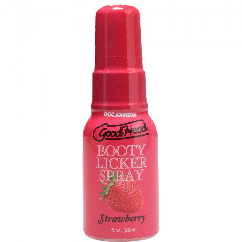 Оральные смазки - Спрей для анилингуса Doc Johnson GoodHead Booty Licker Spray - Strawberry 29 мл