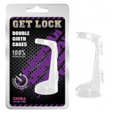 Эрекционное кольцо Chisa Get Lock Double Girth Cages