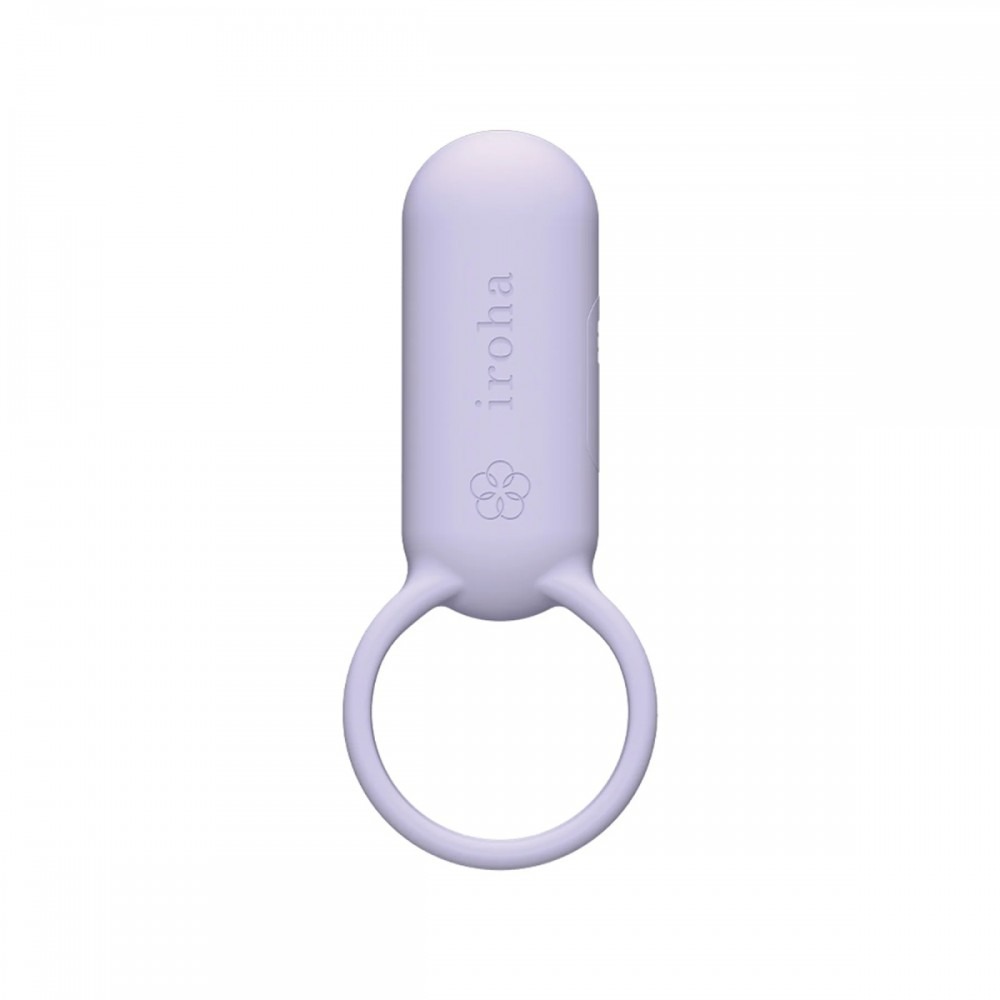 Секс игрушки - Эрекционное кольцо с вибрацией SVR Iroha для пары, силиконовое, сиреневое, 9 х 3.8 см