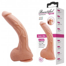 Фаллоимитатор на присоске Baile Beautiful JACK 10,2'' Flesh, BW-008039NR