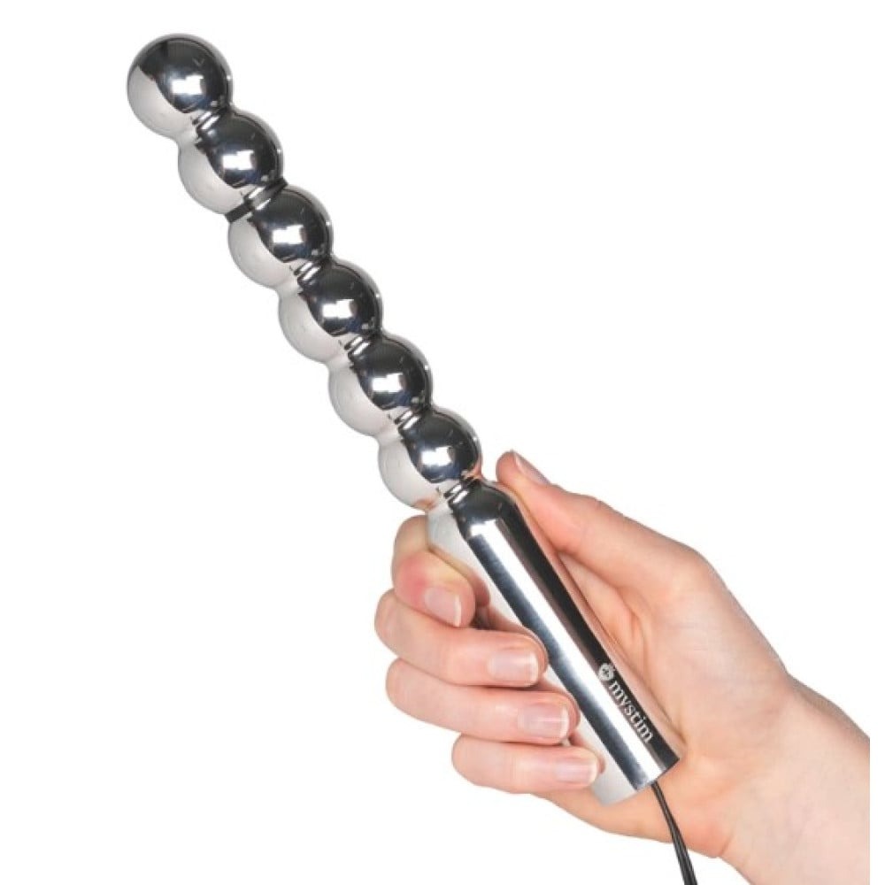 Разное - Фаллоимитатор для электростимуляции Mystim Bal(l)zac, металлик 1