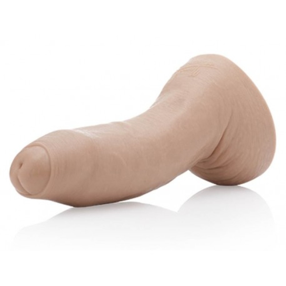 Секс игрушки - Фаллоимитатор с мошонкой реалистичный Fleshjack Guys Manuel Ferrara Dildo, бежевый, 19.7 см х 5.3 см 1