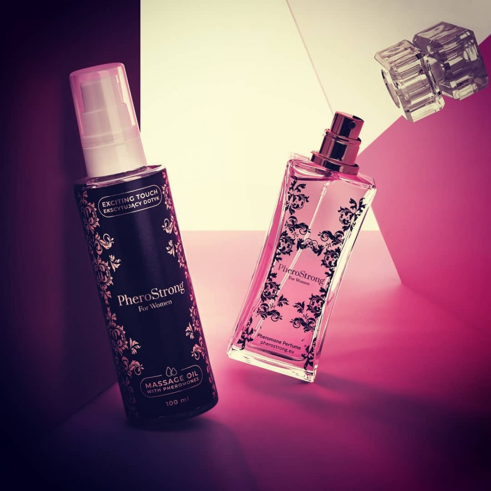 Різне - Масажна олія для жінок з феромонами PheroStrong Massage Oil With Pheromones, 100 мл 1