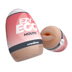 Мастурбатор-яйце, рот CRUSHIOUS EZY EGG THE Mouth, реалістичний