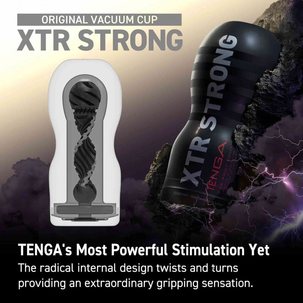 Мастурбатор - Мастурбатор Tenga - Original Vacuum Cup Extra Strong 1
