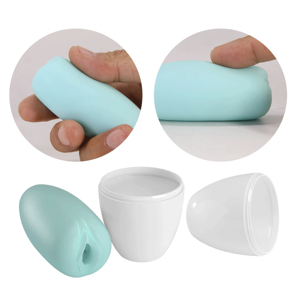 Різне - Мастурбатор яйце Pretty Love CATHERINE - Caspar Blue, BI-014832-4-1 7